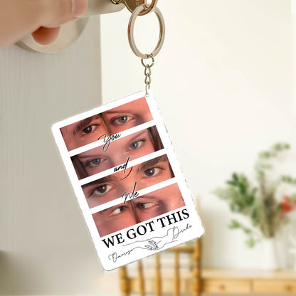 Couple - We Got This - Personalized Photo Acrylic Keychain