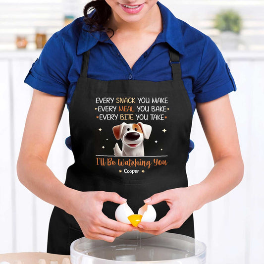 Pet Lover - I'll Be Watching You - Personalized Apron