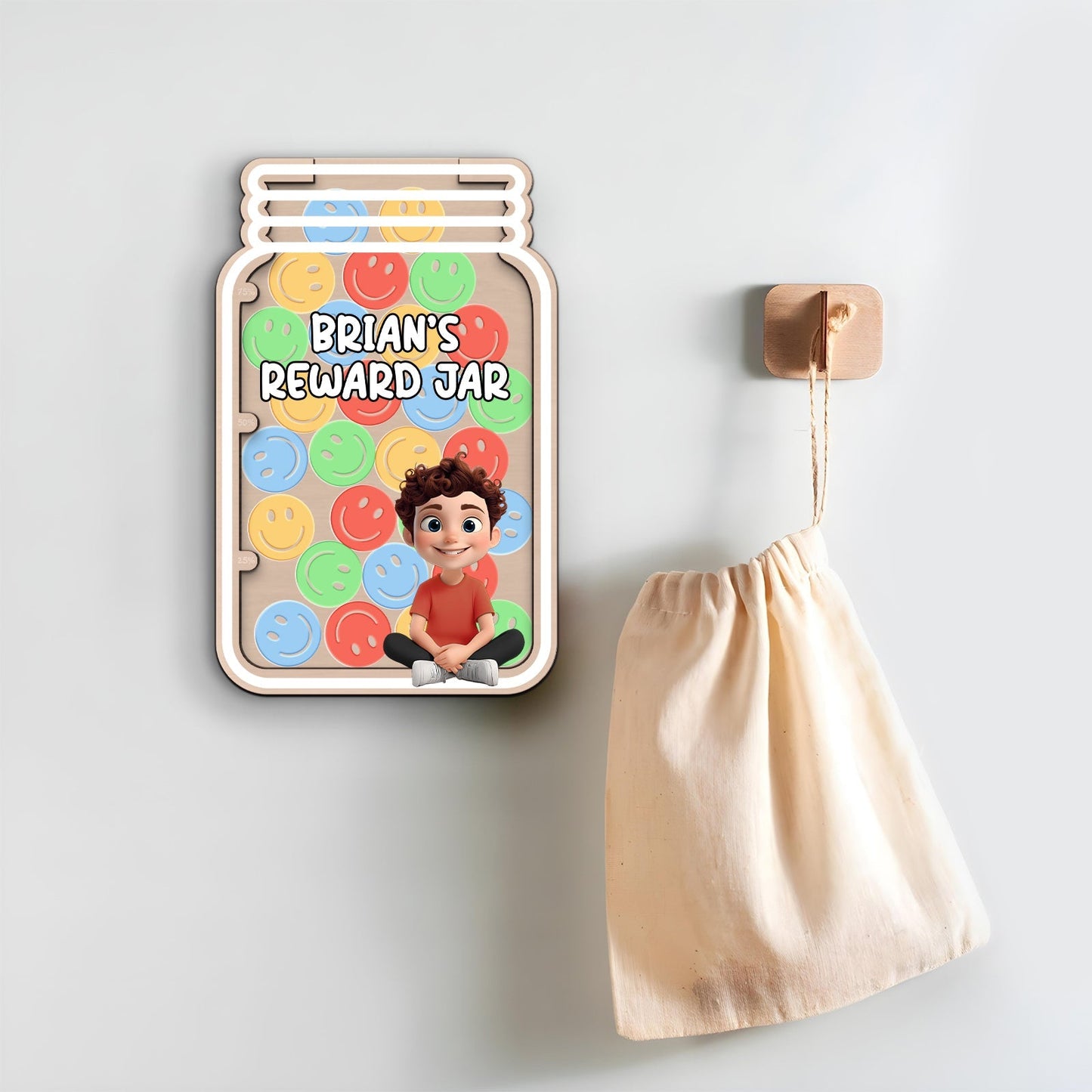Family - Little Wins Jar - Personalized Reward Jar