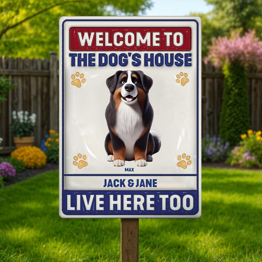 Pet Lovers - Welcome To - Personalized Metal Sign