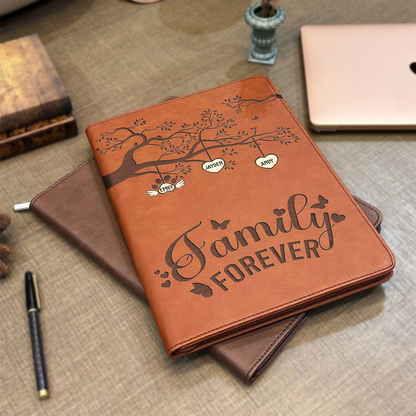 Family - God Gave Me You - Personalized Zipper Portfolio
