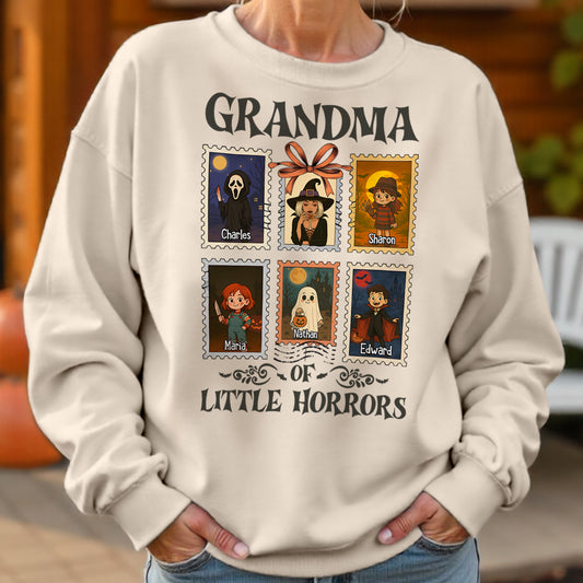 Grandma Halloween Shirt Of Little Horrors