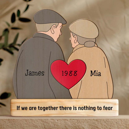Couple - From Our First Kiss Till Our Last Breath - Personalized Puzzle