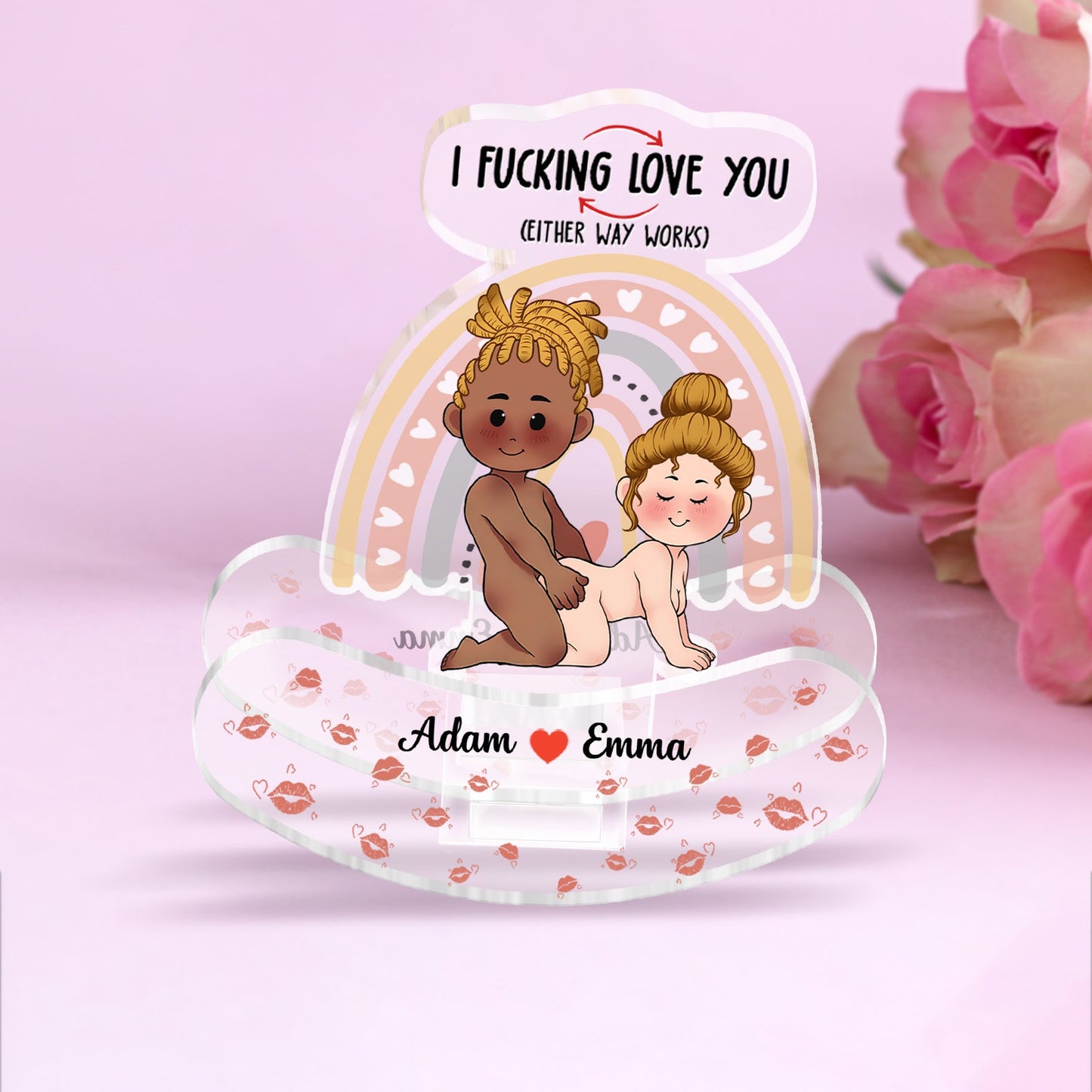 Couple - Together Is Our Favorite Place To Be - Personalized Shaking Standee