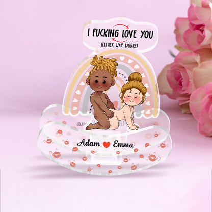 Couple - Together Is Our Favorite Place To Be - Personalized Shaking Standee