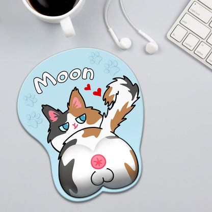 Pet Lovers - Personalized 3D Mouse Pad