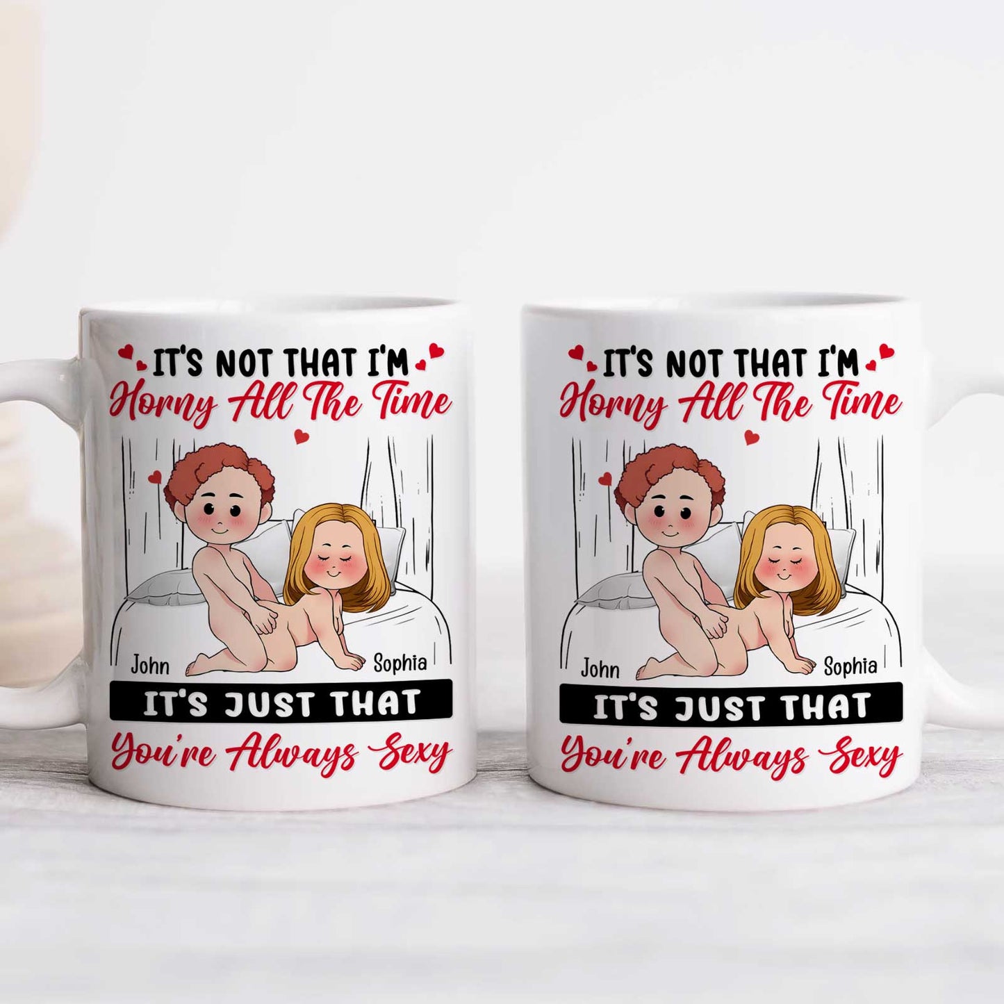 Couple - My Butt Would Be So Lonely Without You - Personalized Mug