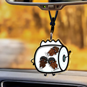 Father - Thanks For Wiping My Butt And Stuff - Personalized Acrylic Shaking Keychain