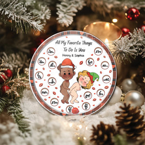 Couple - All My Favorite Things To Do Is You - Personalized Ball Balancing Game