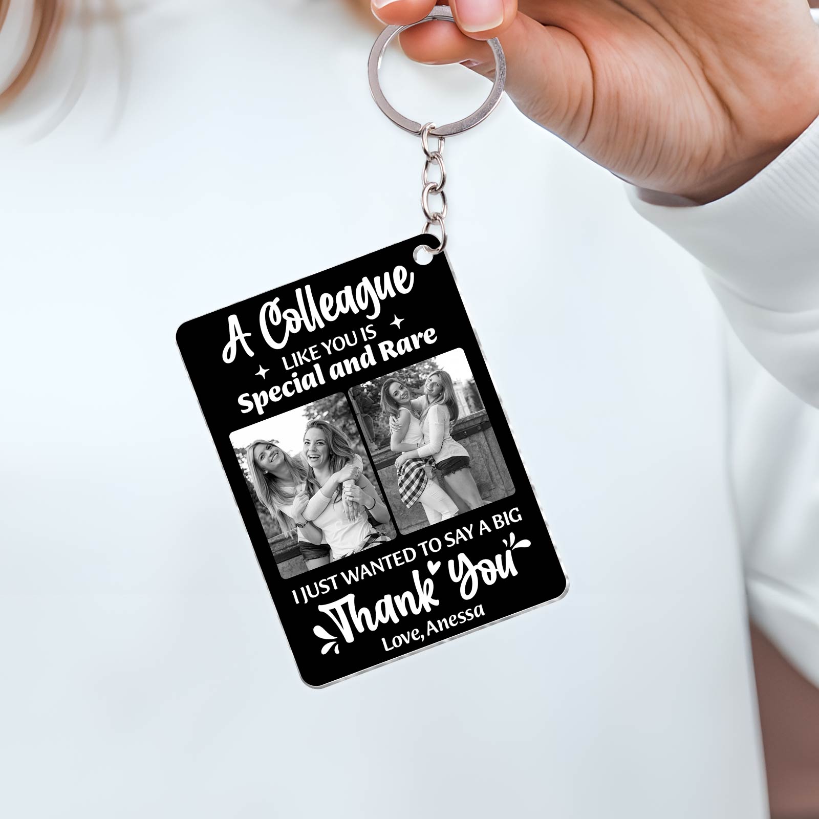 Work Colleague Leaving Gift - A Colleague Like You Is - Personalized Acrylic Keychain