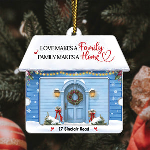 Family - Together Our Favorite Place To Be - Personalized Acrylic Slider Card