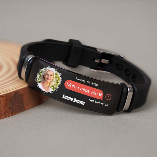 Family - I Miss You - Personalized Bracelet