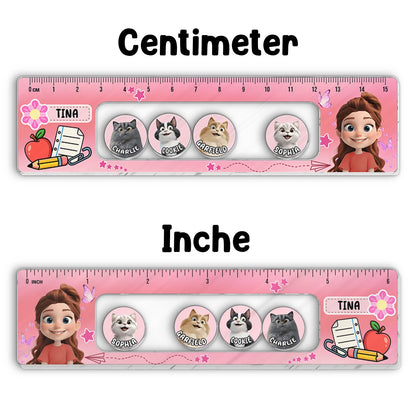 Pet Lovers - Personalized Shaking Charm Ruler