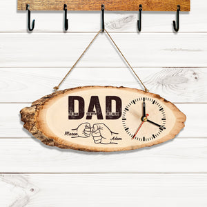 Gifts for Dad - Personalized Wooden Clock