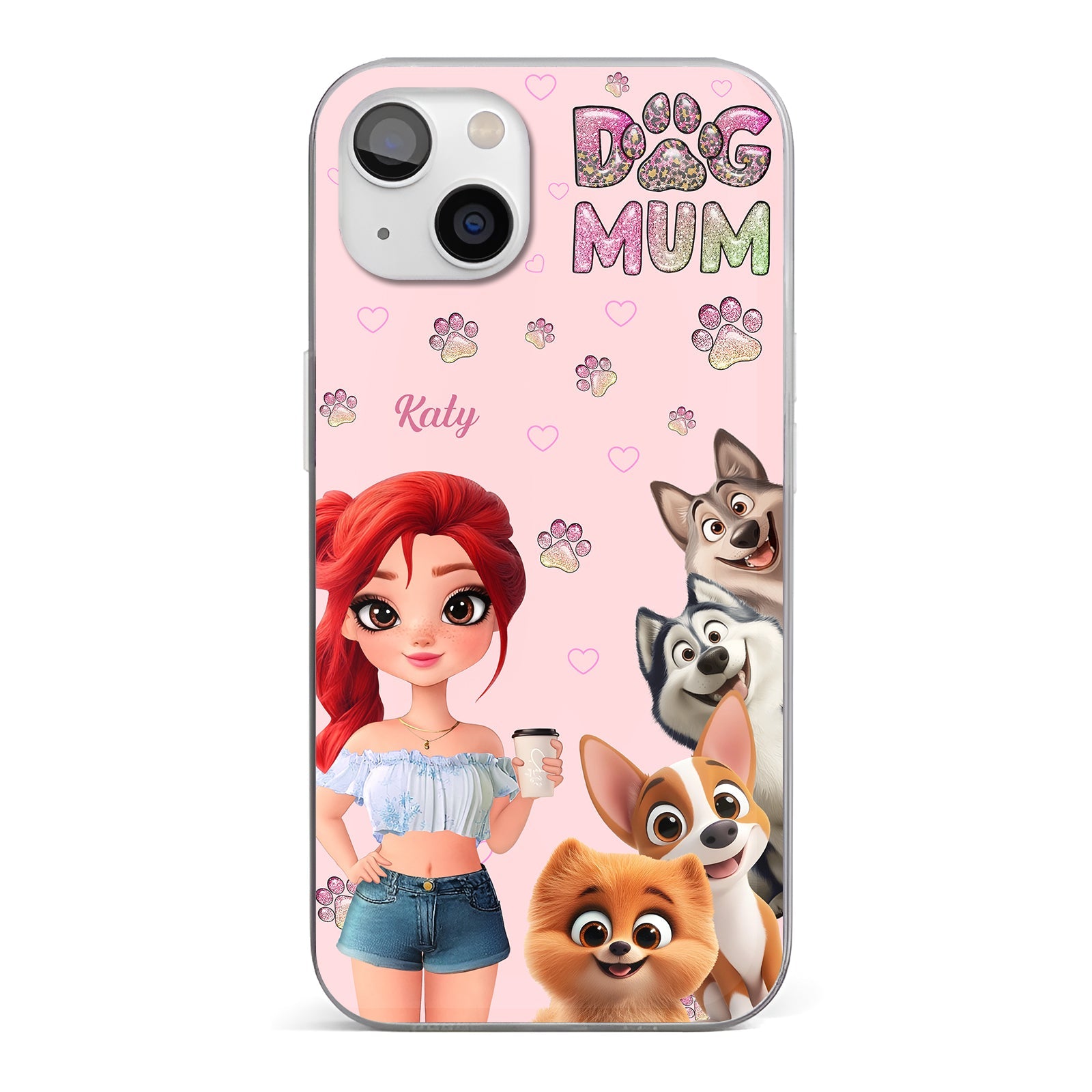 Pet Lover - Dog/Cat Mum - Personalized Phone Case
