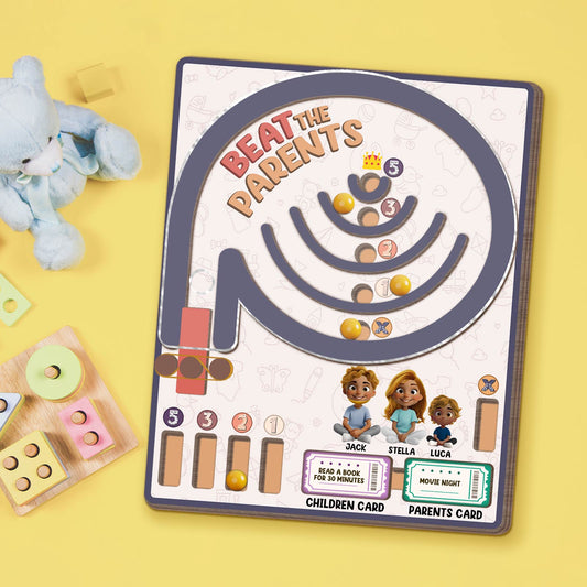 Family - Beat The Parents - Personalized Family Challenge Game