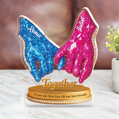 Couple - Personalized Hand Acrylic Plaque
