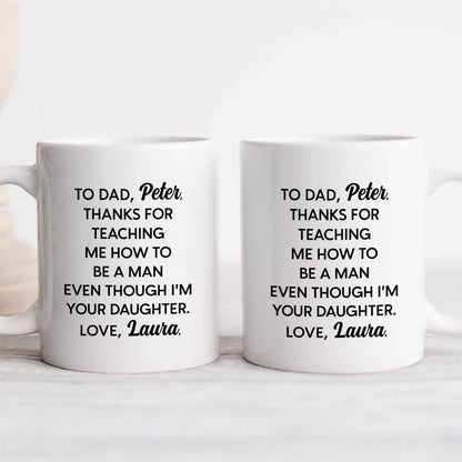 Gift For Dad - To Dad - Personalized Mug