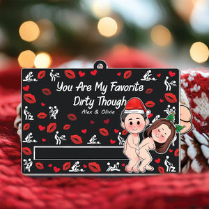 Couple - All This Ass Is Just For You - Personalized Acrylic Slider Card - Ver 3