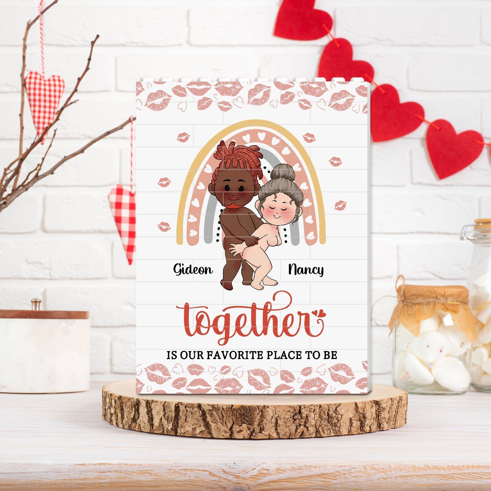 Couple - Together Is Our Favorite Place To Be - Personalized Jigsaw Puzzles