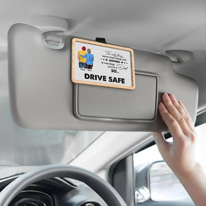 Family - Drive Safe - Personalized Car Visor Clip
