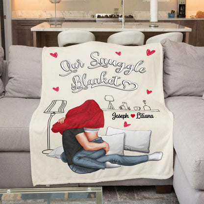 Couple - Our Snuggle Blanket - Personalized Blanket