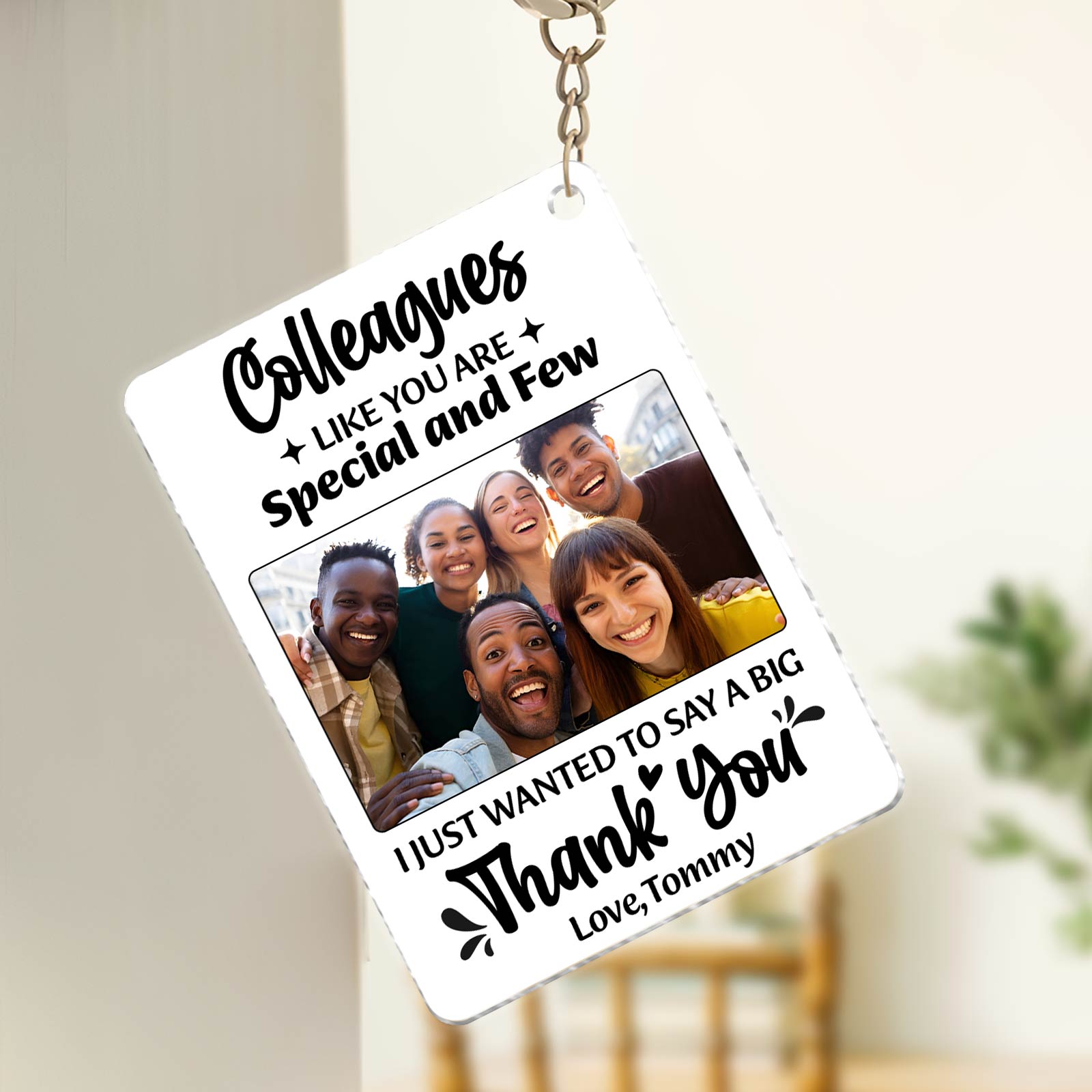 Work Colleague Leaving Gift - A Colleague Like You Is - Personalized Acrylic Keychain