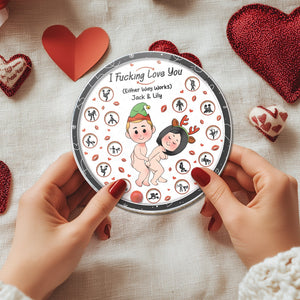 Couple - All My Favorite Things To Do Is You - Personalized Ball Balancing Game