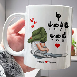 Couple - I Love You - Personalized Mug