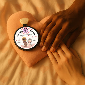 Couple - I F*cking Love You - Personalized Love Spinner