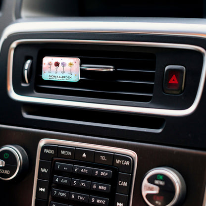 Family - Mom's Garden - Personalized Blank Car Vent
