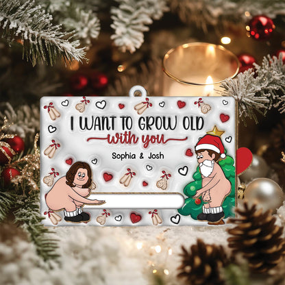 Couple - You Are the Best thing That Ever Happened To Me - Personalized Wooden Slider Card