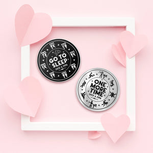 Couple - One More Time Or Go To Sleep? - Personalized Flipcoin