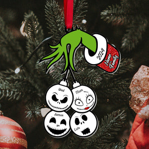 Family - Monster Family - Personalized Acrylic Ornament