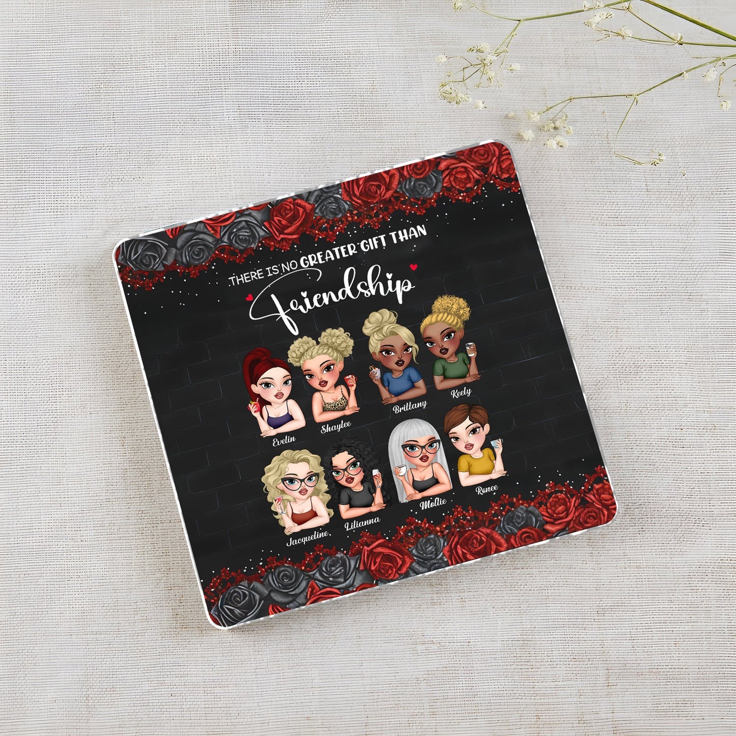 Besties - Besties Forever - Personalized Roll Ball Game