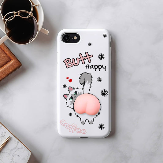 Pet Lover - Butt Happy - Personalized Phone Case