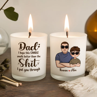 Thanksgiving Gifts For Parents - Personalized Scented Candle