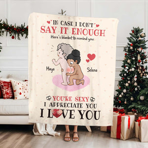 Couple - You're Sexy  - Personalized Blanket