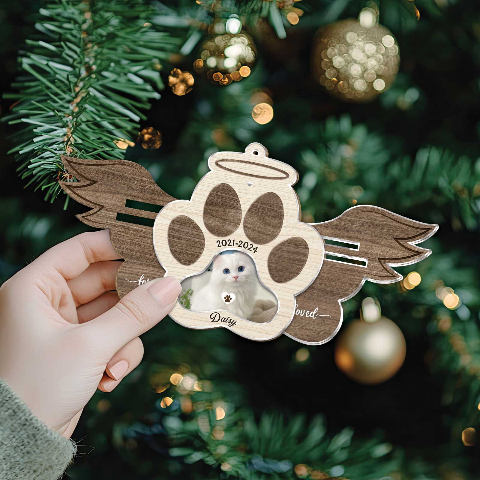 Pet Lover - Forever Loved - Personalized Acrylic Slider Card