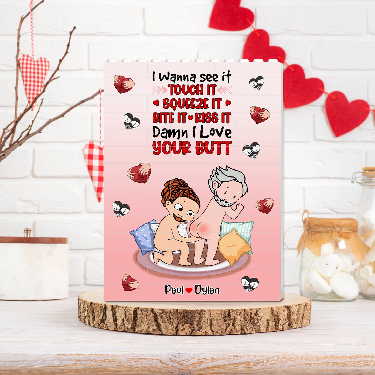 Couple - I Adore You And Love Every Part Of You Especially - Personalized Jigsaw Puzzles