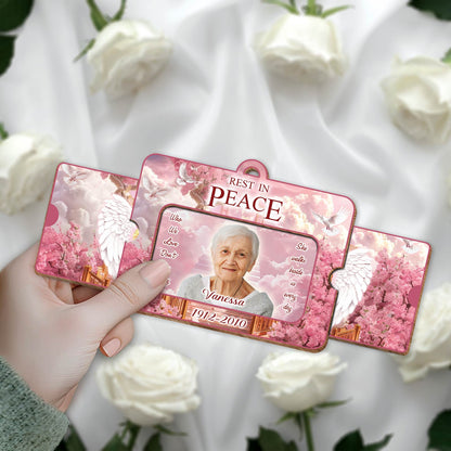 Family - Until We Meet Again - Personalized Wooden Slider Card