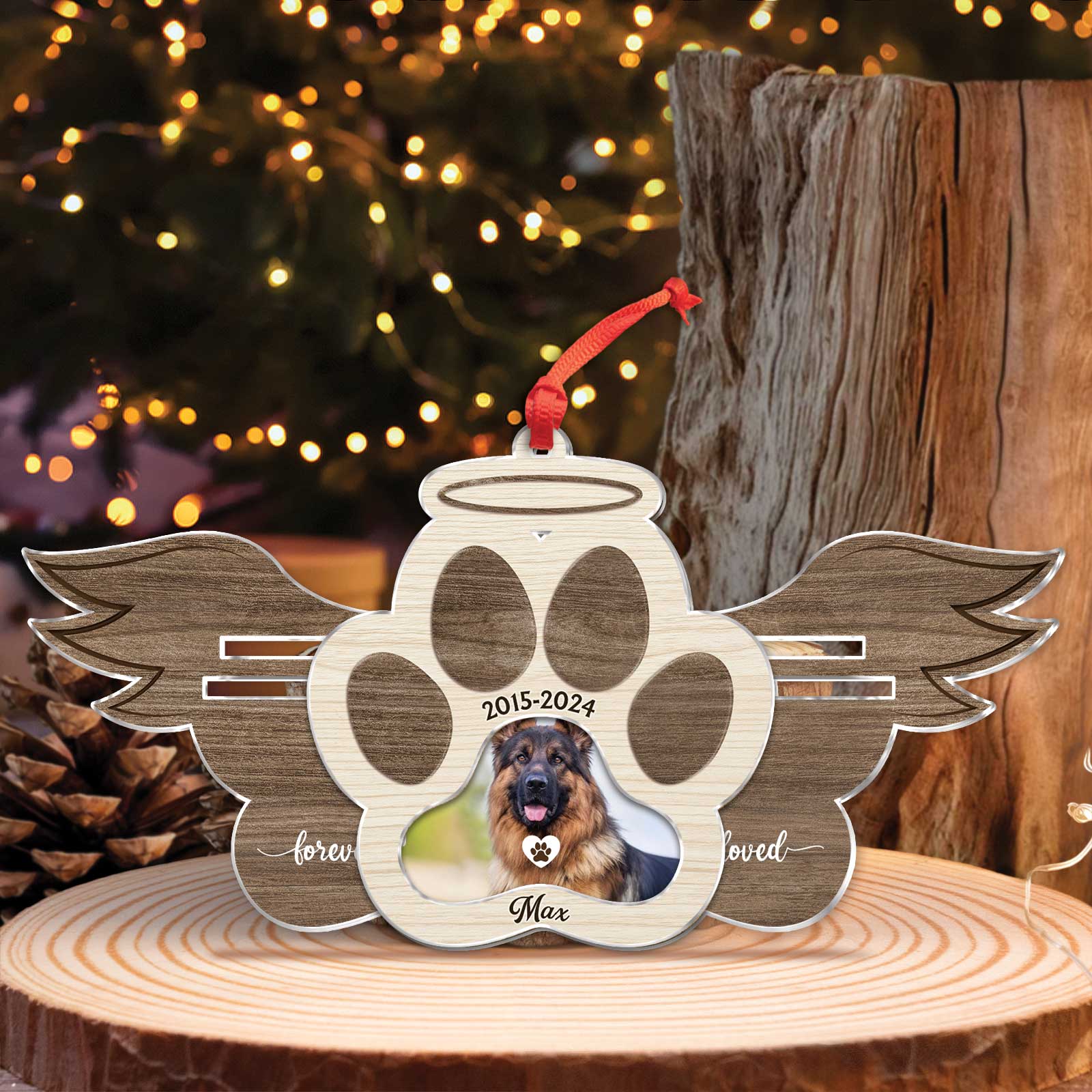 Pet Lover - Forever Loved - Personalized Acrylic Slider Card