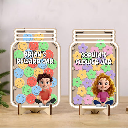 Family - Little Wins Jar - Personalized Reward Jar