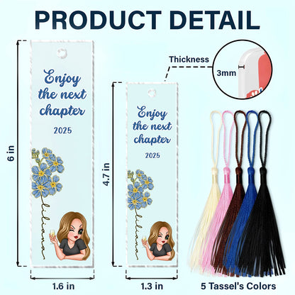 Book Lovers - Personalized Acrylic Bookmark