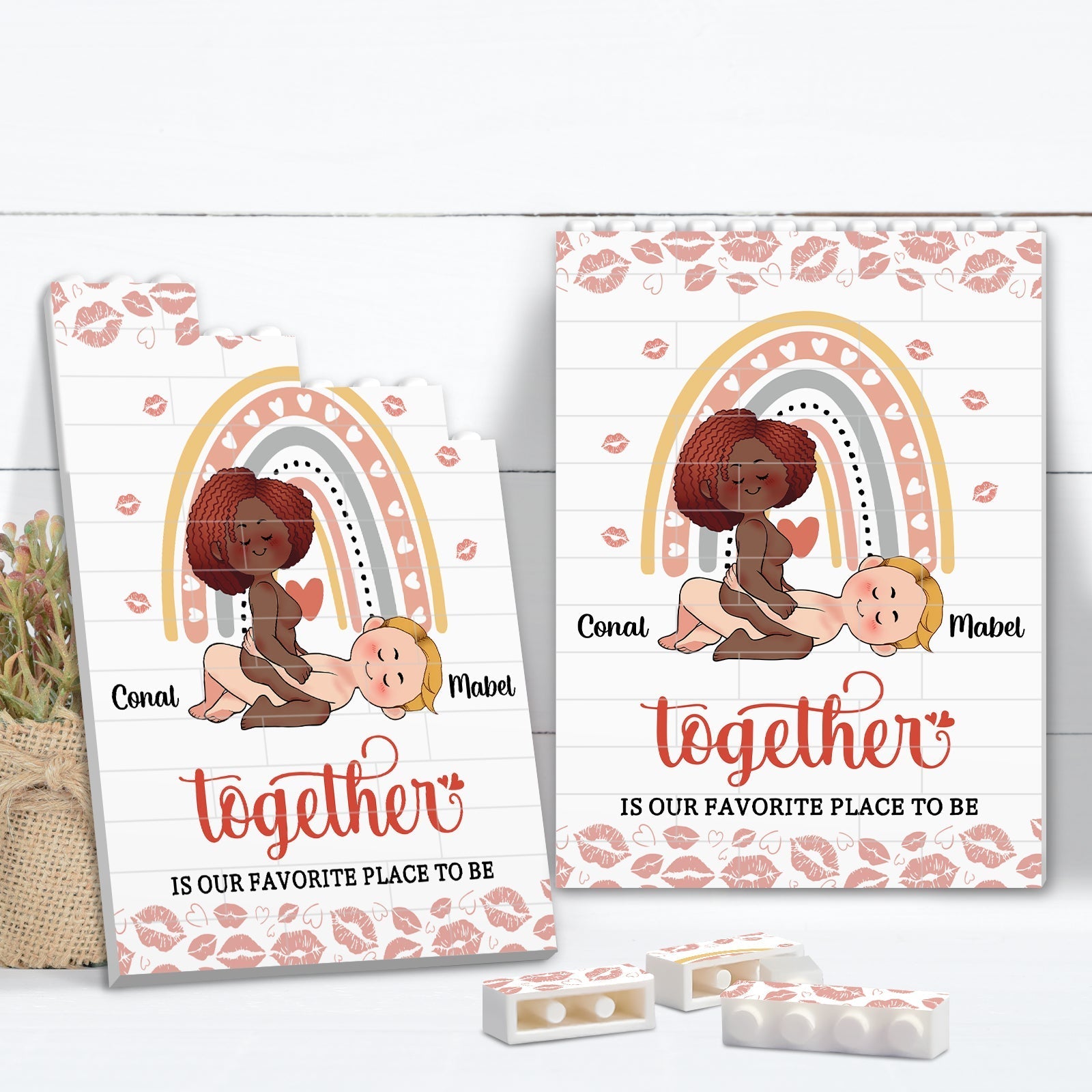 Couple - Together Is Our Favorite Place To Be - Personalized Jigsaw Puzzles