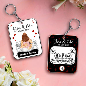 Couple - You & Me We Got This - Personalized Shaking Keychain