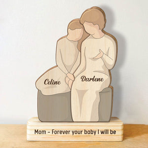Family - Love Makes A Family, And Family Makes A Home - Personalized Wooden Puzzle
