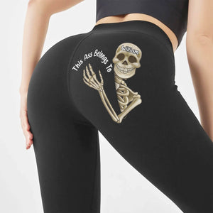 Sport Lover - This Ass Belongs To - Personalized Legging