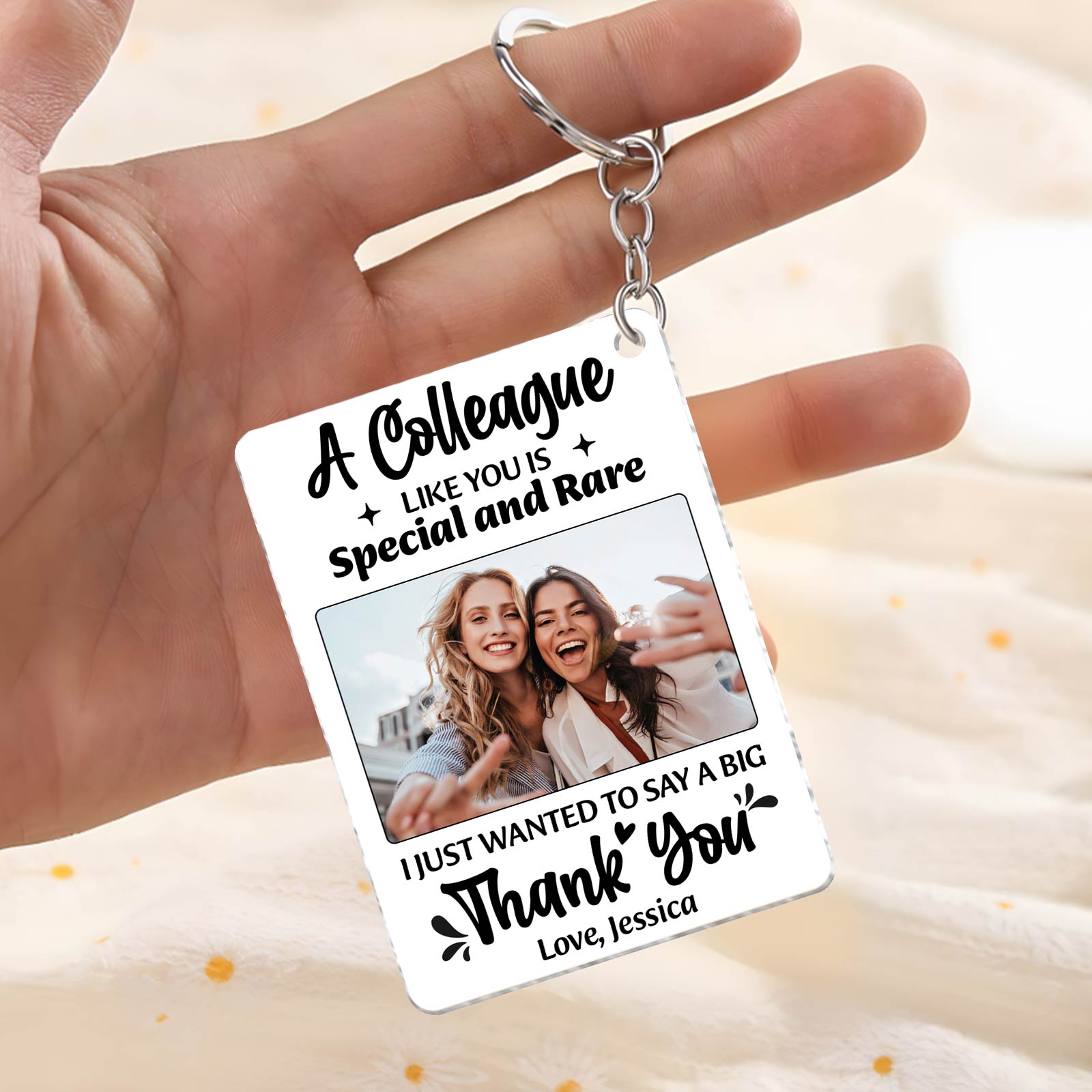 Work Colleague Leaving Gift - A Colleague Like You Is - Personalized Acrylic Keychain