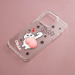 Pet Lover - Butt Happy - Personalized Phone Case
